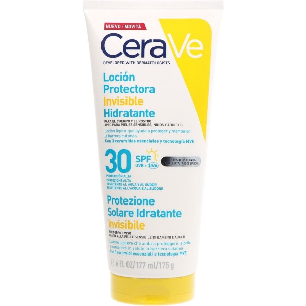 CeraVe Loción Hidratante Facial y Corporal SPF 30 177 ml